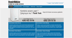 Desktop Screenshot of demirdokumservishizmeti.com