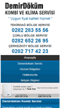 Mobile Screenshot of demirdokumservishizmeti.com
